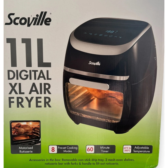 Scoville Digital XL air fryer - 11L